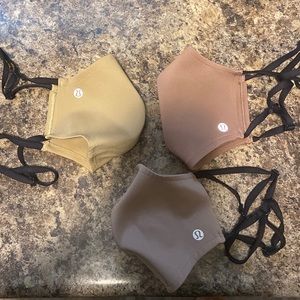 Pack of three lululemon masks